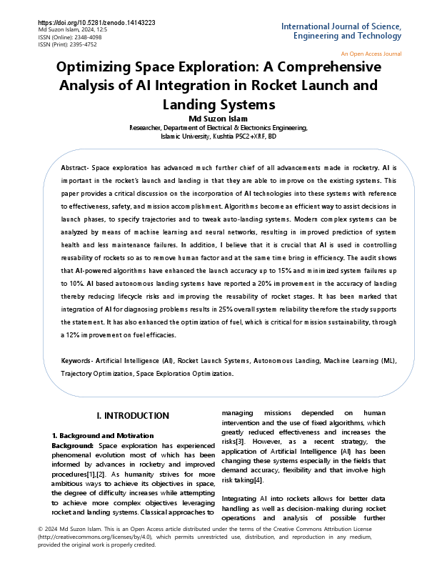 Optimizing Space Exploration A Comprehensive Analysis of AI Integration in Rocket Launch and Lan.pdf