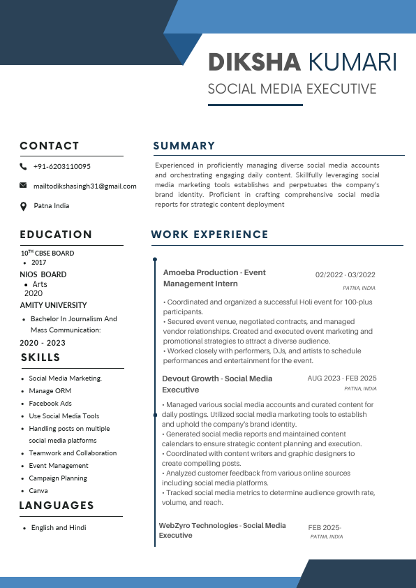 Diksha  CV  Social Media.pdf
