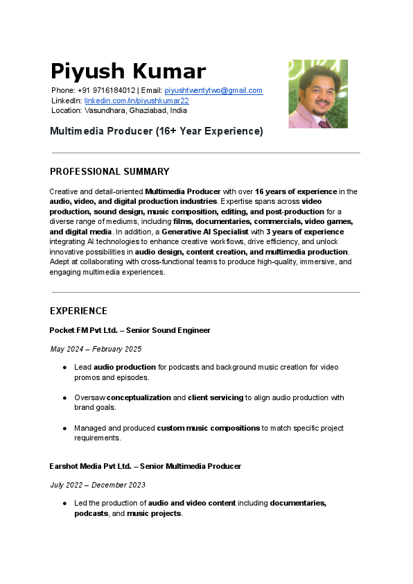Piyush Kumar Updated CV                                                                                  .pdf