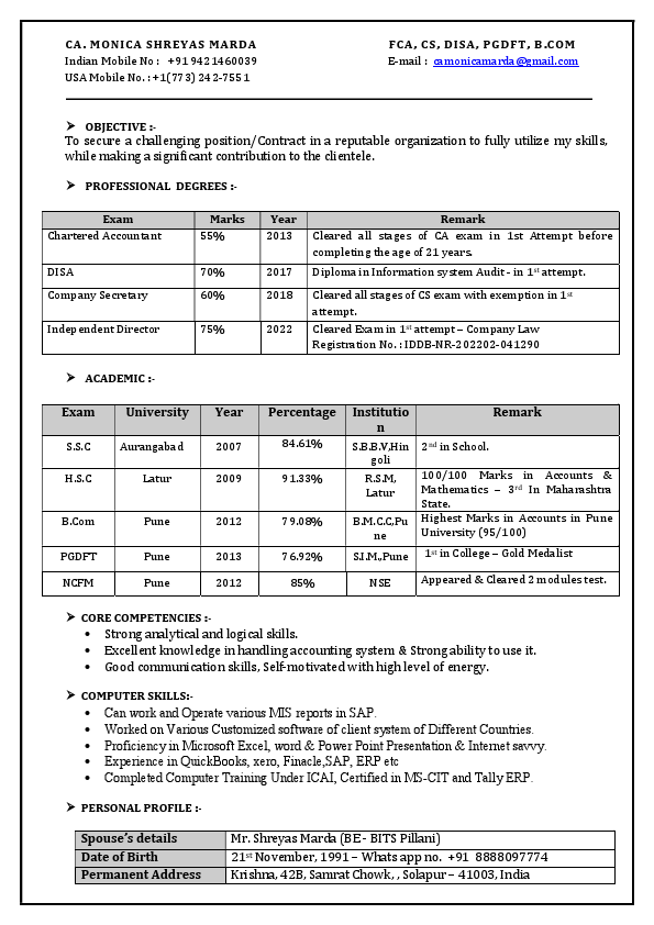 CA CS Monica Marda  - 2025 Detailed 5 page .pdf