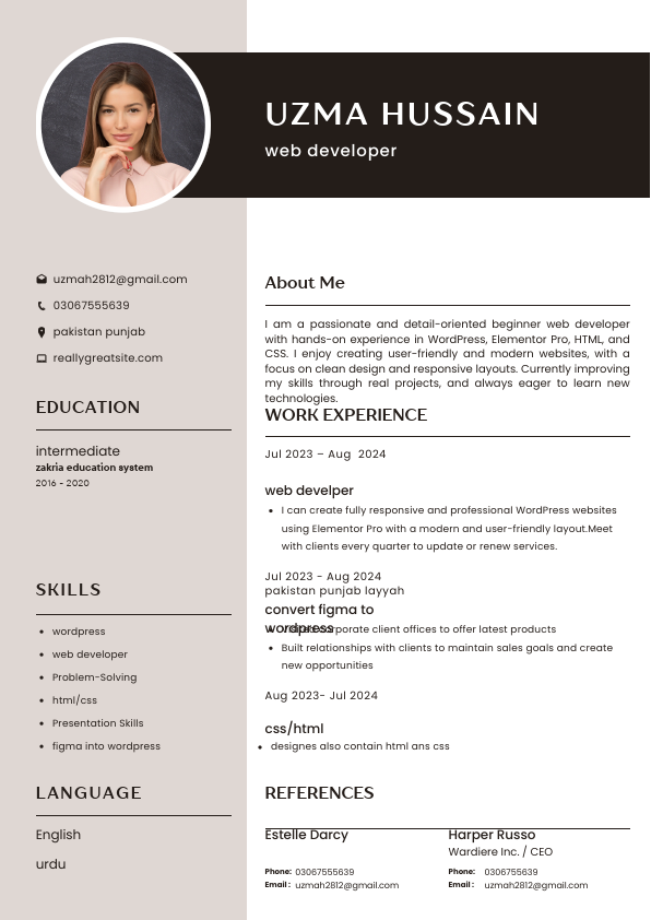 Simple Professional CV Resume.pdf