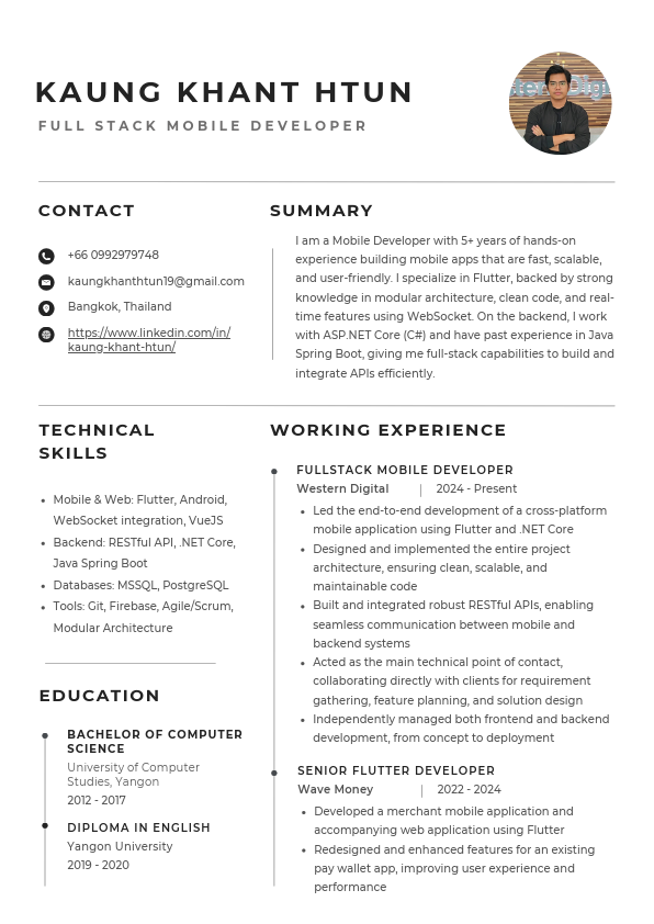 Kaung Khant Htun - Full Stack Mobile Developer.pdf