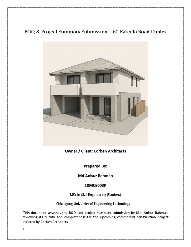BOQ & Project Summary Submission – 60 Kareela Road Duplex.pdf