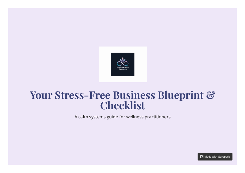 Your Stress-Free Business Blueprint & Checklist.pdf