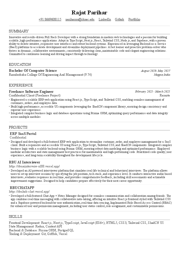 Rajat Parihar Resume Full Stack.pdf