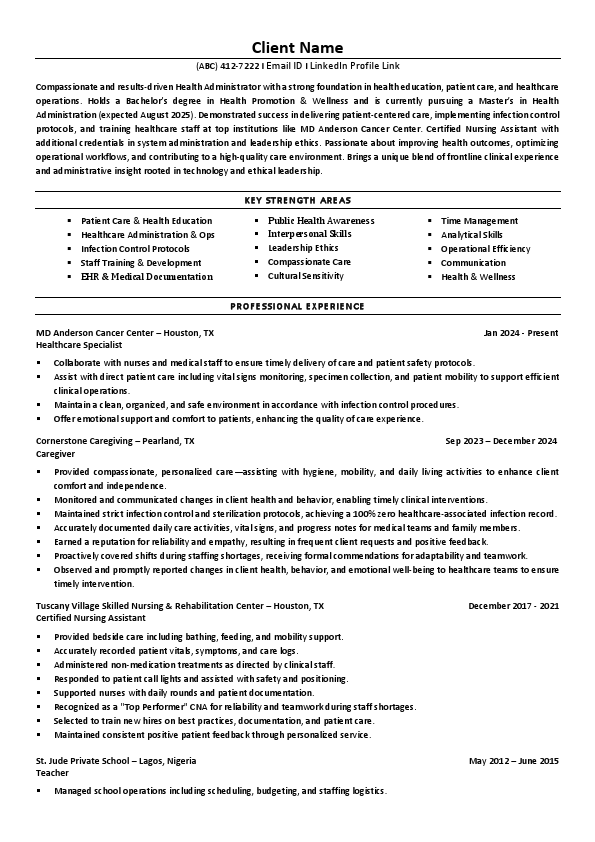 Healthcare Professional Resume.pdf