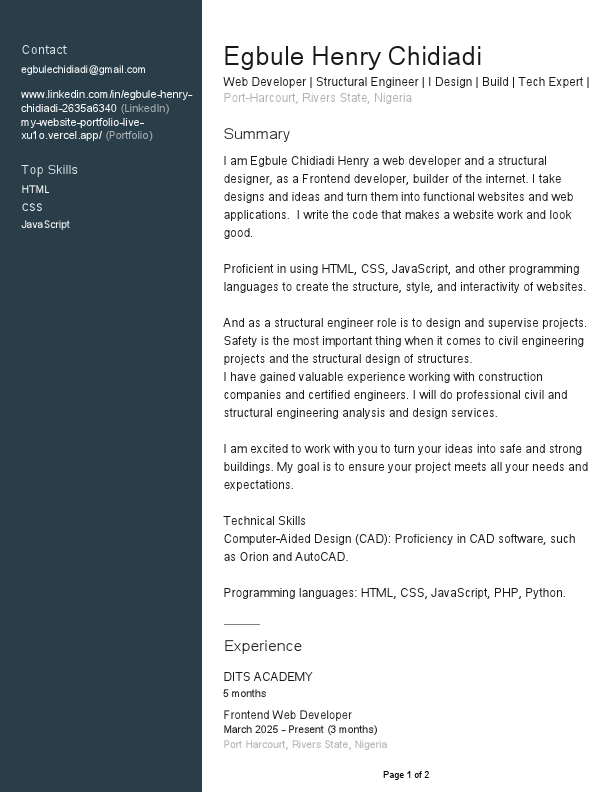 Chidiadi Henry Egbule Profile (3).pdf