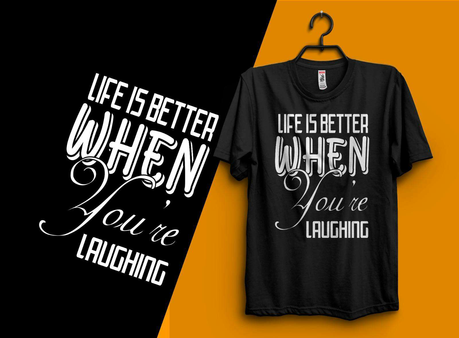 I will create awesome trendy typography tshirt design.pdf