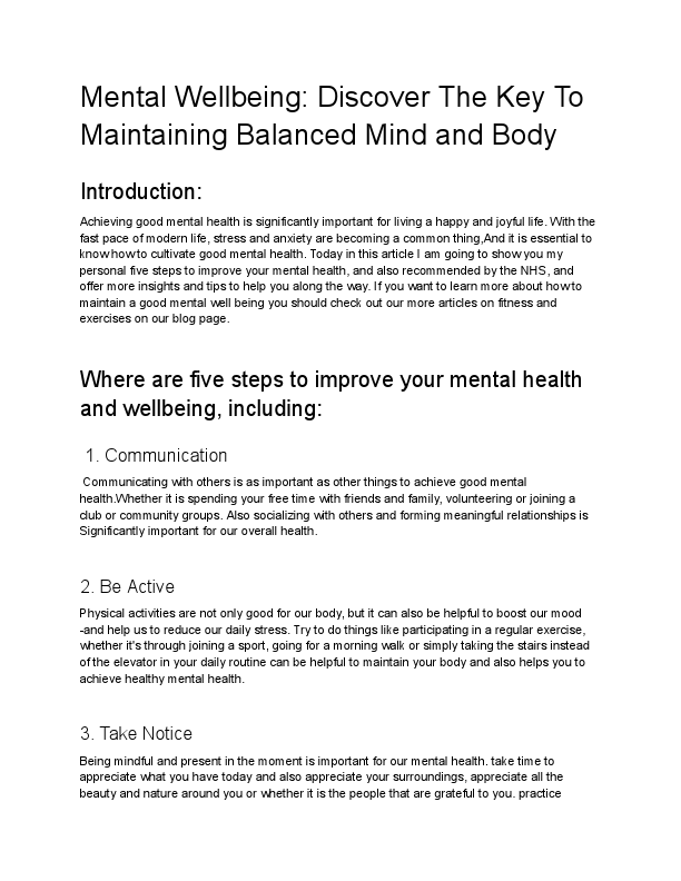 Mental Wellbeing_ Discover The Key To Maintaining Balanced Mind and Body.pdf