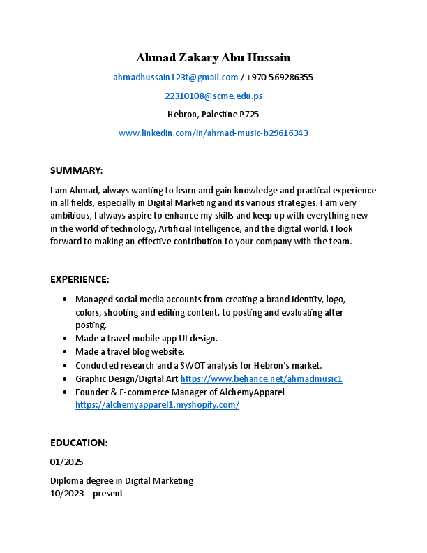 Ahmad's Resume.pdf