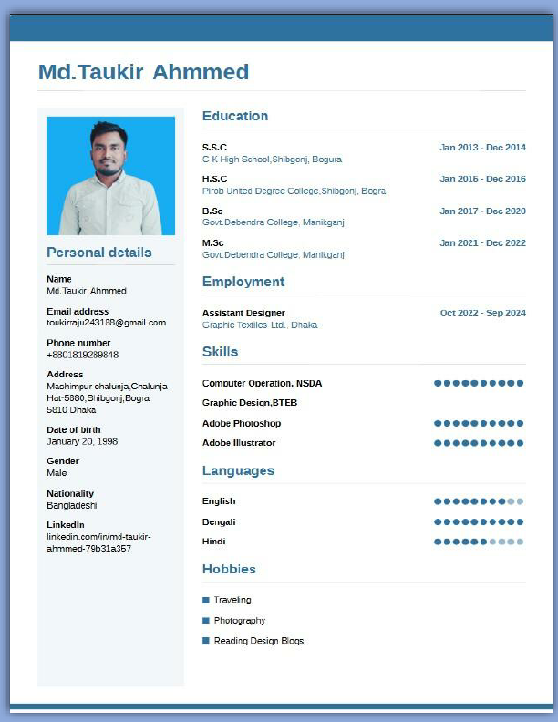 Resume Of Taukir 3.pdf