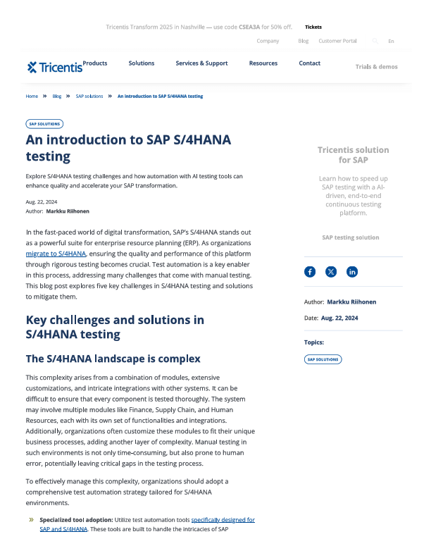 An Introduction to SAP S4HANA testing.pdf