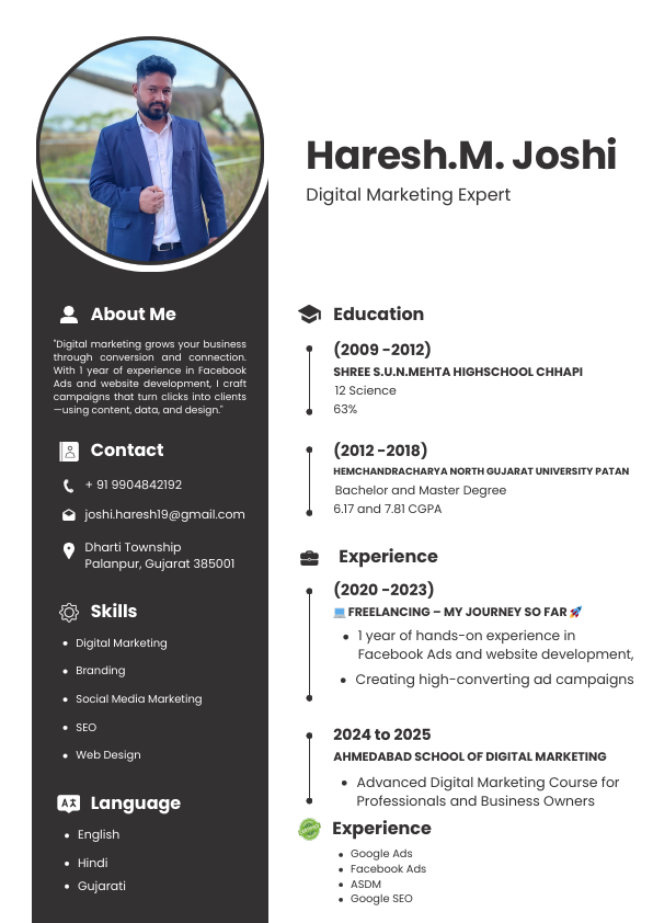 haresh joshi CV Resume.pdf