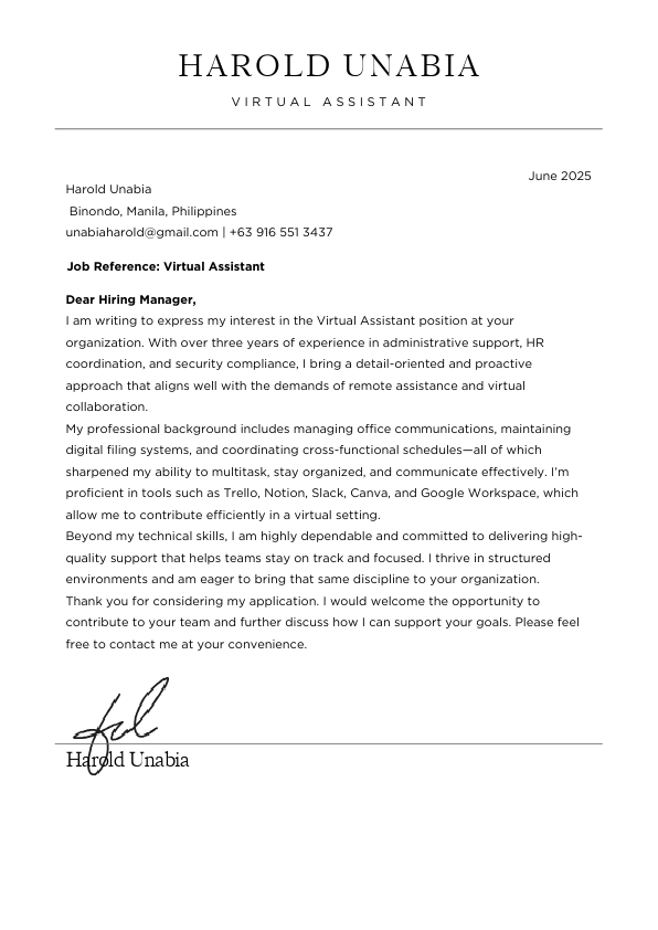 Harold Unabia, Cover Letter.pdf