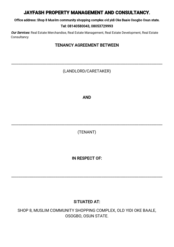 tenant agreement Mr akin.pdf