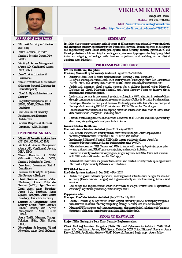 Microsoft Azure Cybersecurity Architect_VikramKumar.pdf