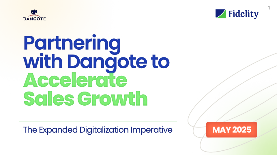 Fidelity - Presentation to Dangote Group 2.pdf