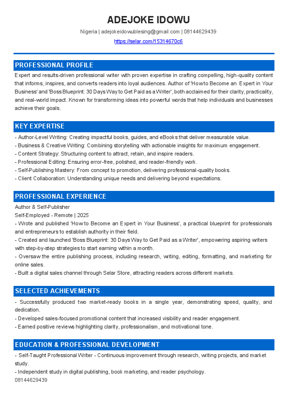 Adejoke blessing_Professional_Writer_Resume (1).pdf