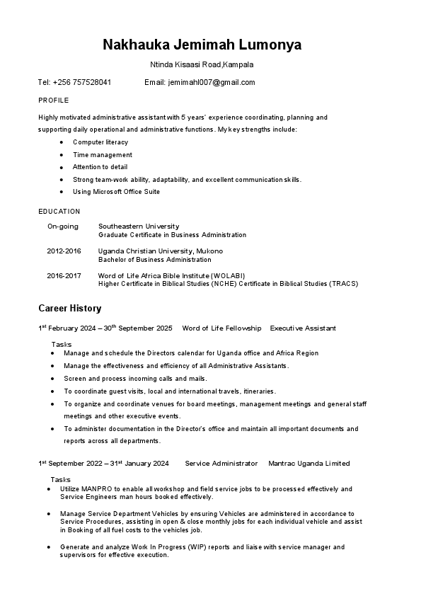 Jemimah Lumonya - CV.pdf