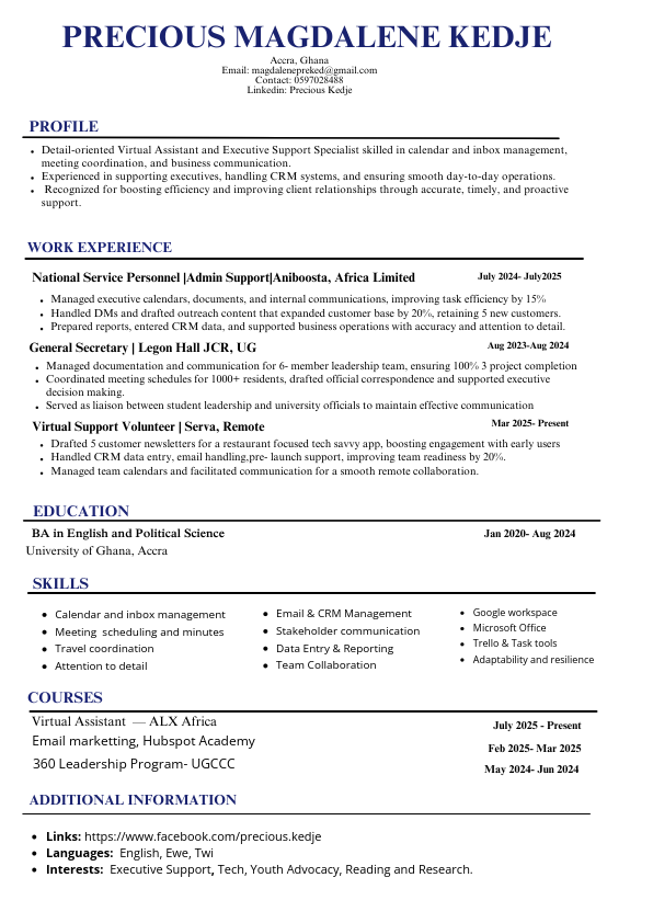 PRECIOUS KEDJE_VA_CV_2025.pdf