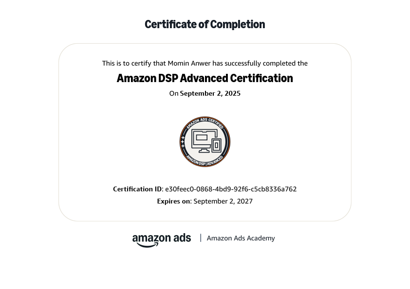 Amazon DSP Advanced Certification.pdf