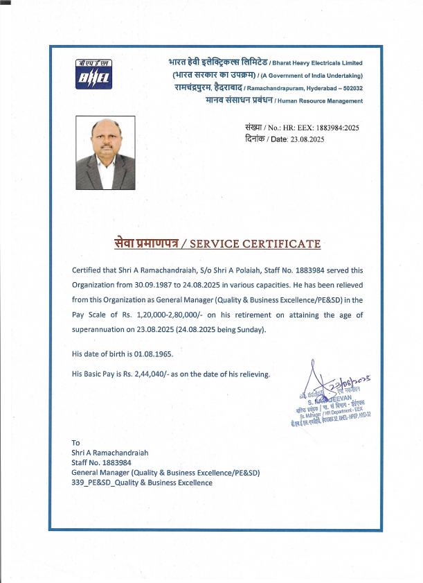 BHEL Service Certificate.pdf