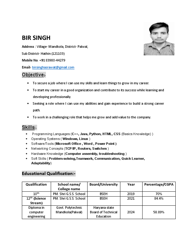 BIR SINGH CV.pdf