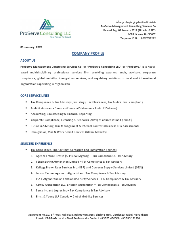 ProServe Brief Profile (January 2026).pdf