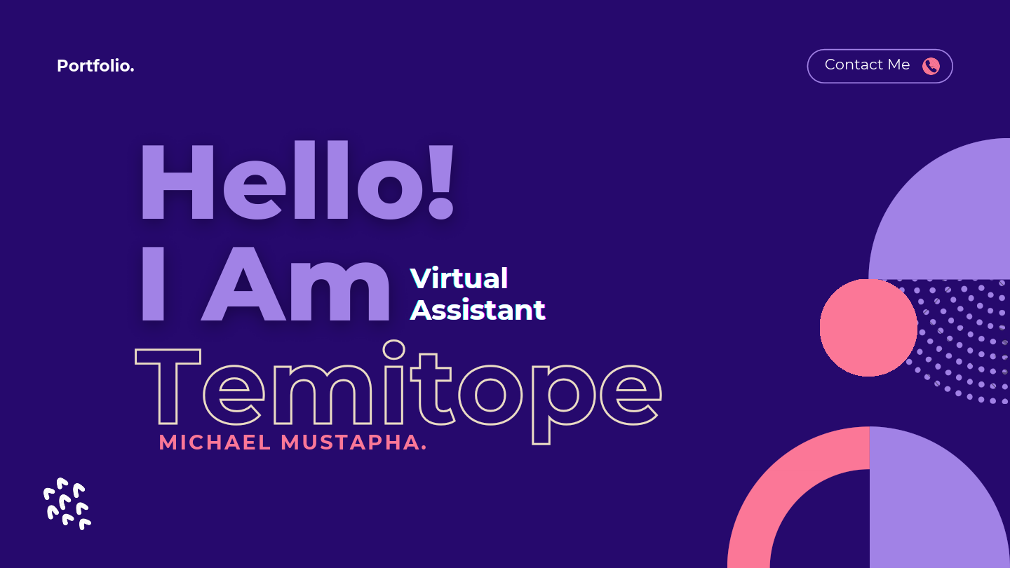 My Virtual Assistant Portfolio - (Temitope Michael).pdf