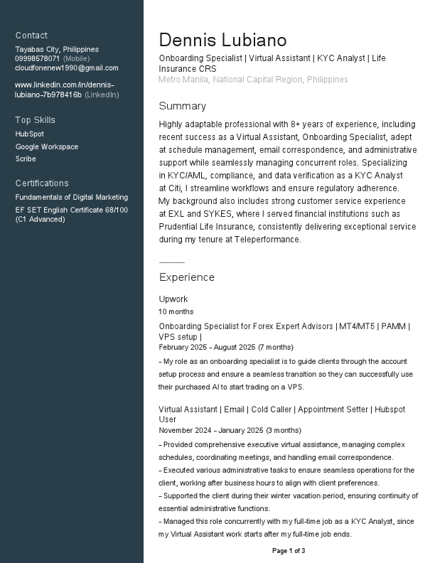 Dennis Lubiano Resume.pdf