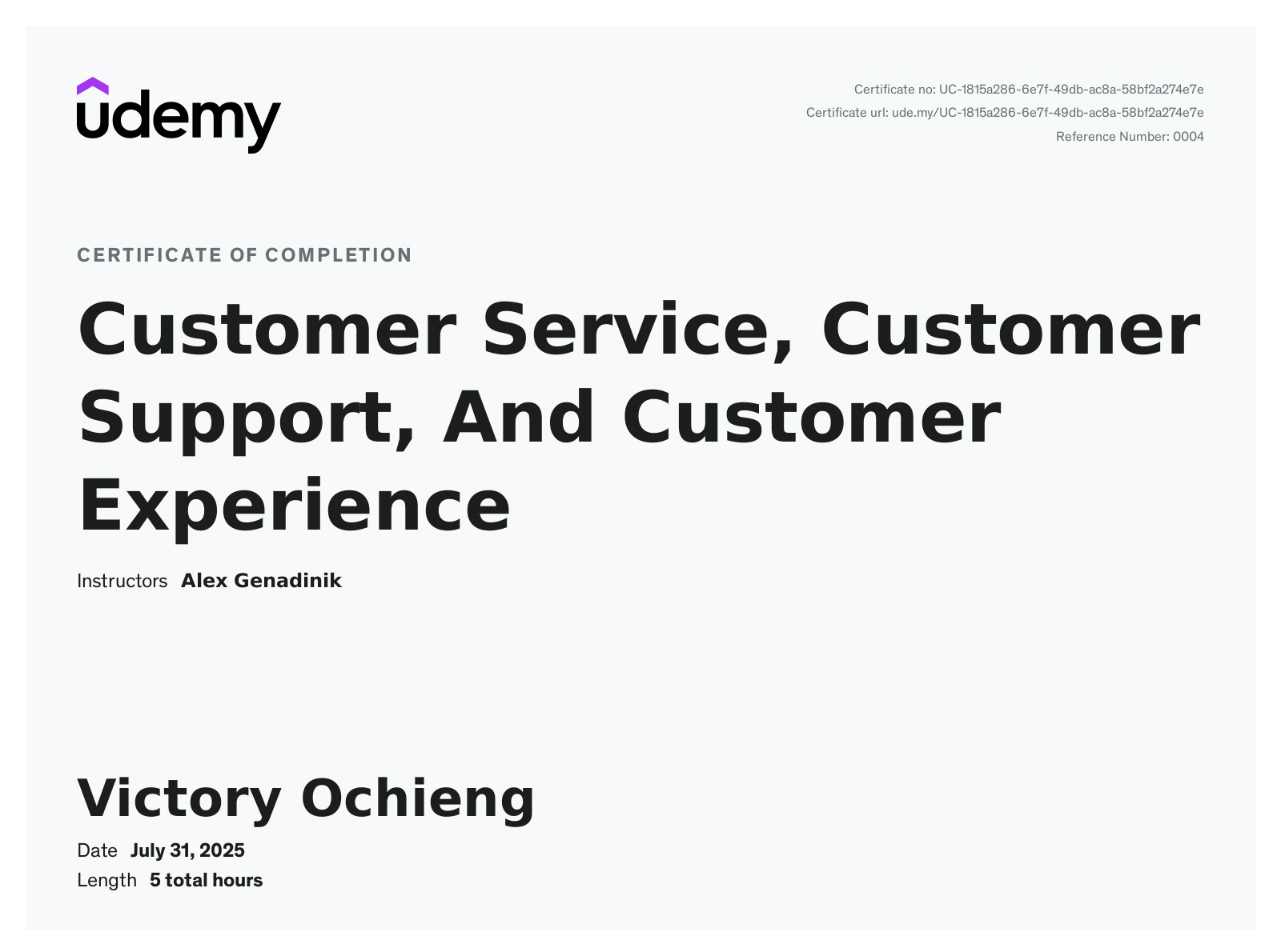 Customer Service certificate.pdf