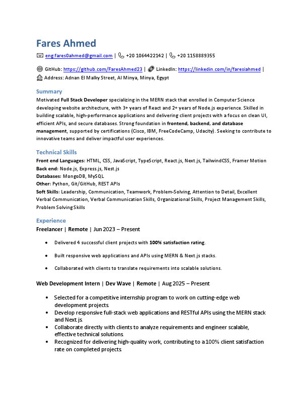 Fares_Ahmed_FullStack_Resume.pdf