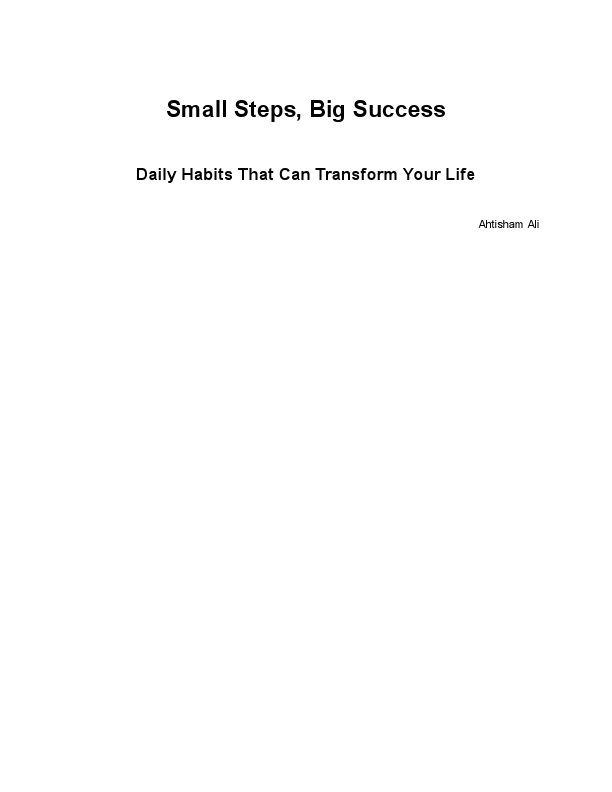 Small Steps, Big Success.pdf
