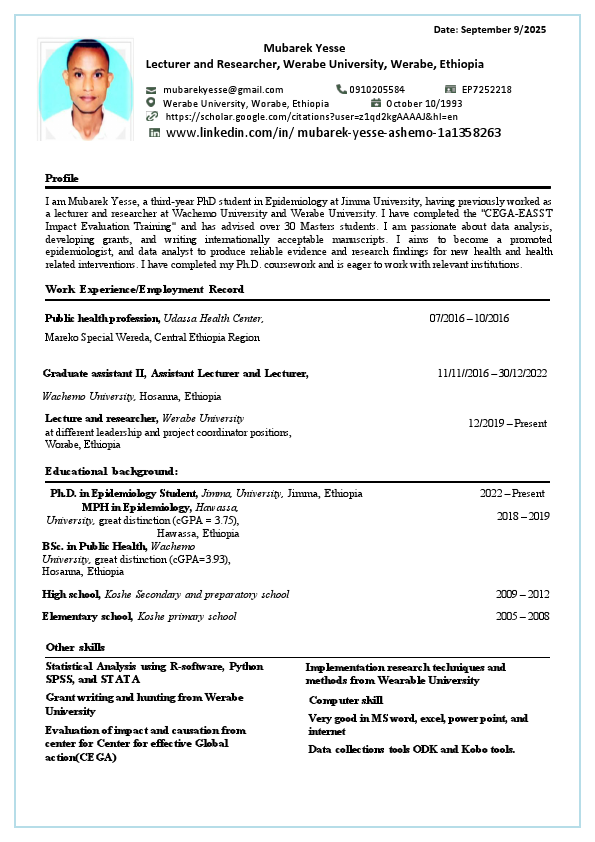 Mubarek Yesse_CV.pdf
