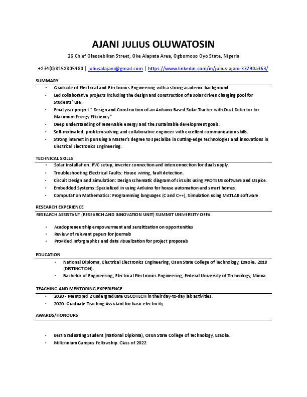 Julius Academic CV.pdf
