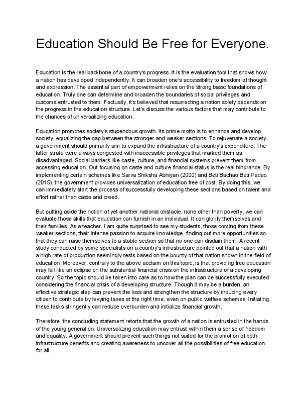 Education Should Be Free for Everyone (2).pdf
