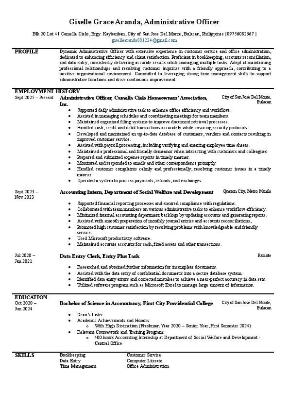 Giselle Grace Aranda - Resume.pdf