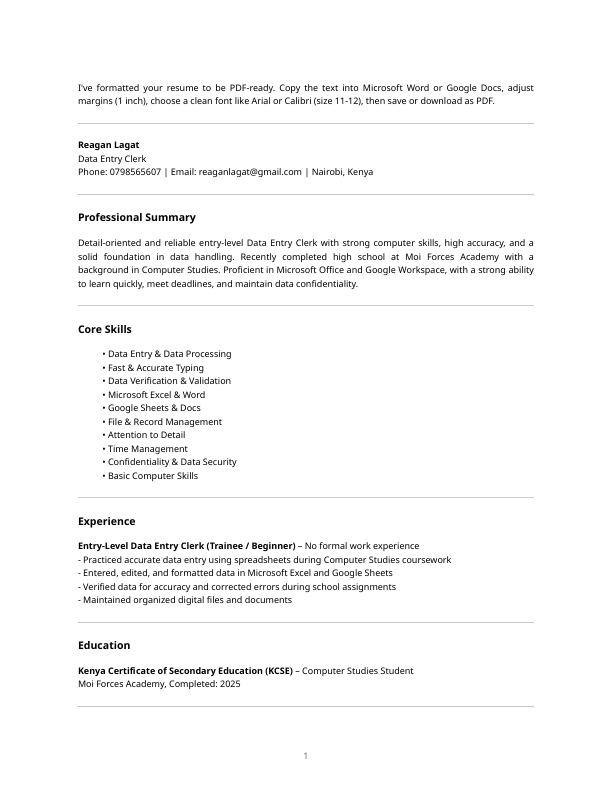 Data Entry Clerk Resume - Pdf Ready (1).pdf