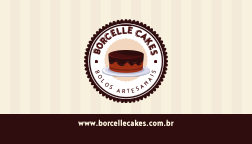 Cartão de visita para padaria e confeitaria retrô em marrom e bege.pdf