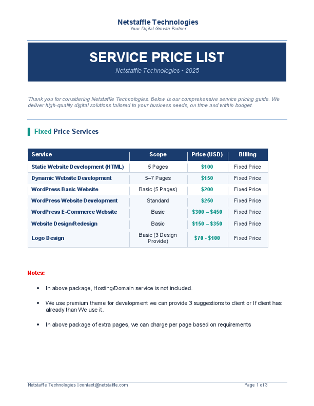 Netstaffle_Technologies_Price_List.pdf