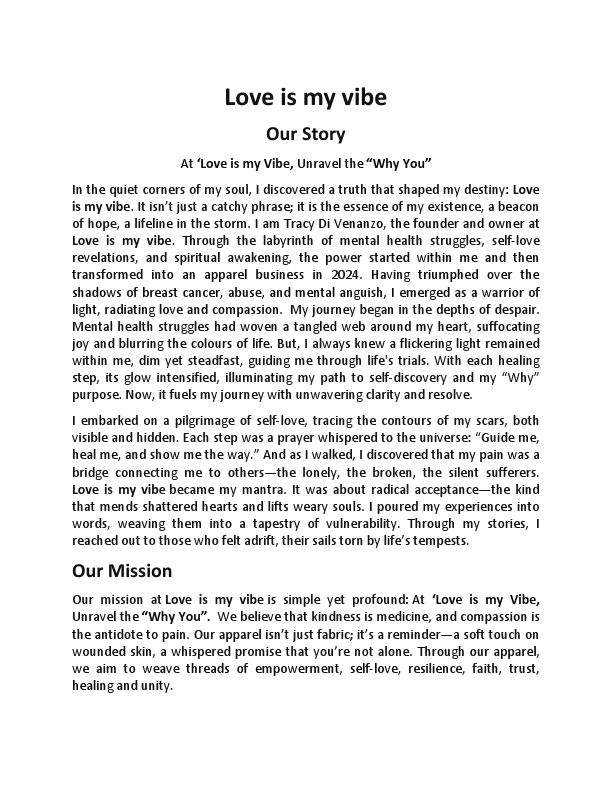 Brand Story. Love is My Vibe.pdf