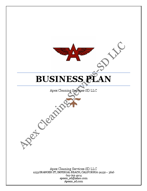 Apex Cleaning Services-SD LLC(BUSINESS PLAN)_045512.pdf