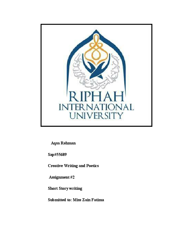 Aqsa Rehman Short story .pdf