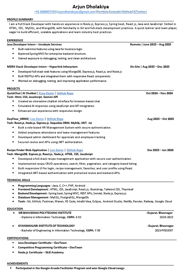 ArjunDholakiya_FullStackDeveloper_Resume.pdf