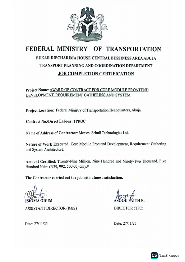 SCHULLTECH JOB COMPLETION CERT..pdf