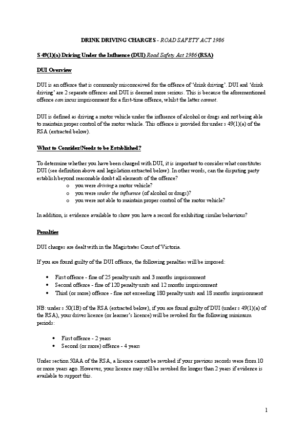 Drink and Drug Driving Charges - Overviews for Website-2.pdf