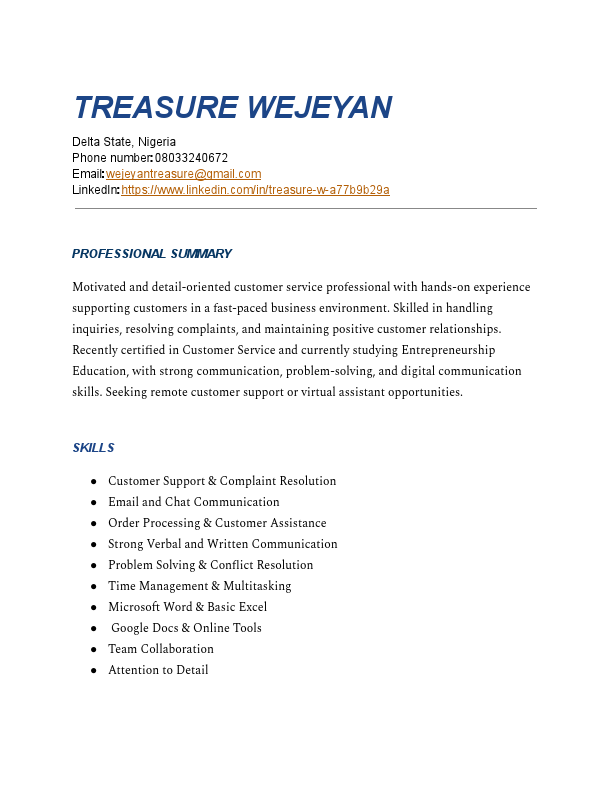 TREASURE WEJEYAN CURRICULUM VITAE.PDF