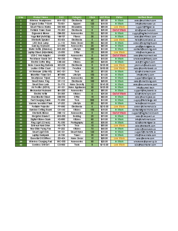 E commerce inventory .pdf