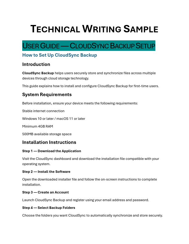 User Guide sample Writing.pdf