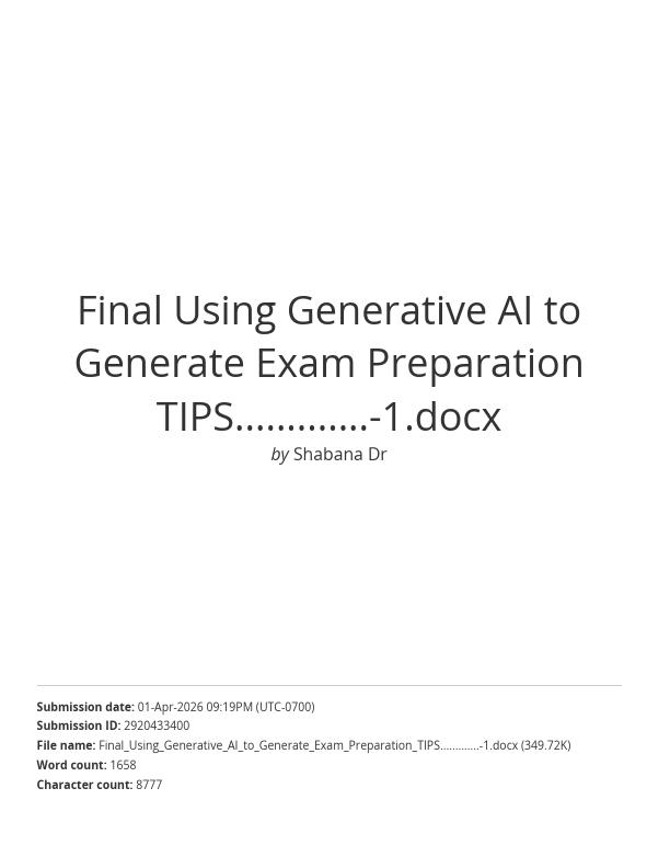 Final Using Generative AI to Generate Exam Preparation TIPS.............-1.docx.pdf